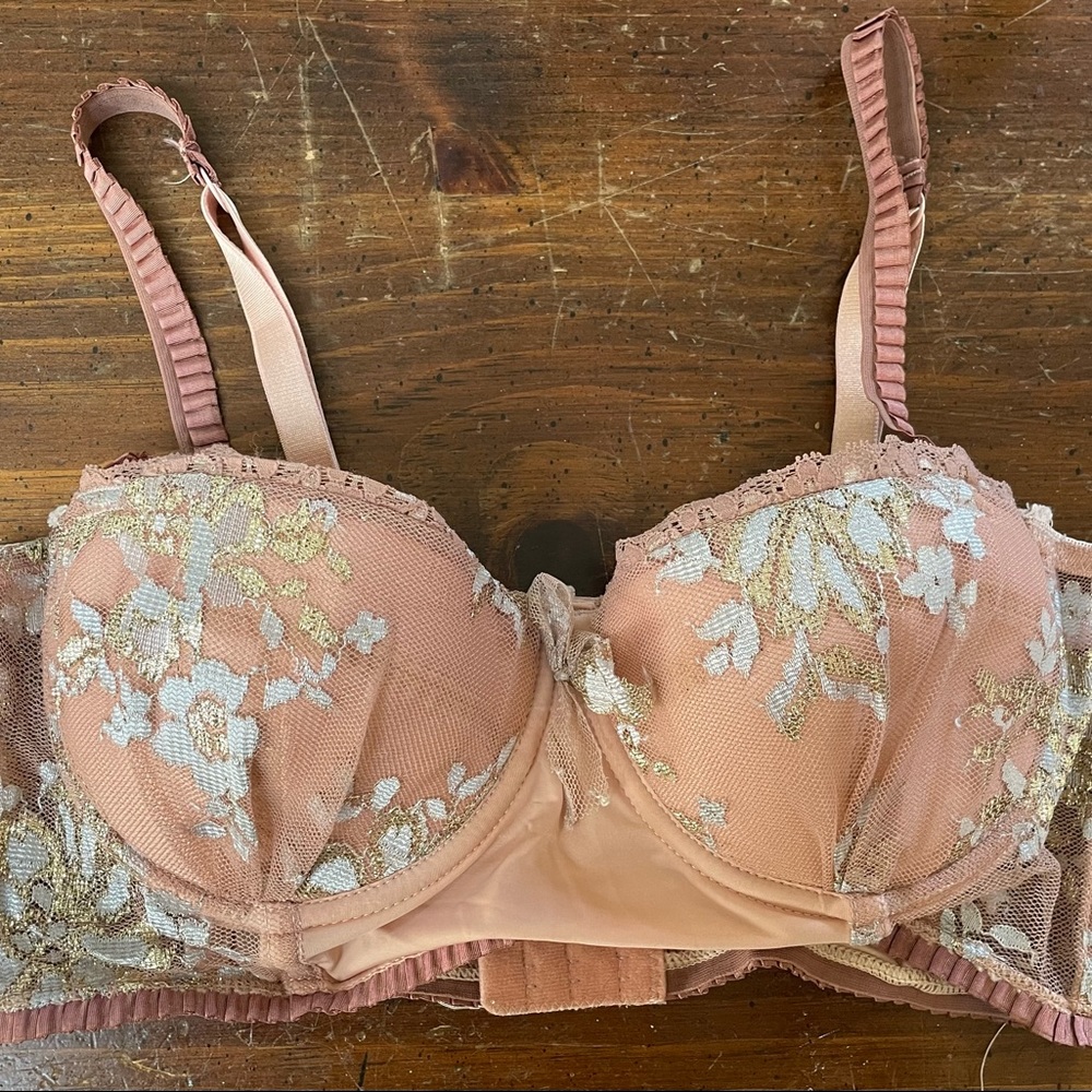 Anthropologie Balconette Bra